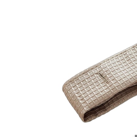 Homeroots 72 x 70 x 1 in. Mocha Sheer & Grid Shower Curtain & Liner Set 399751